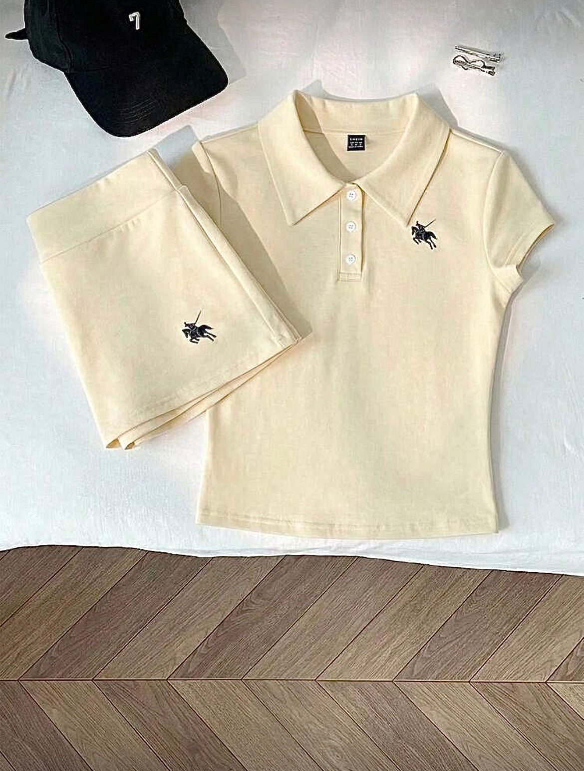 Women’s 2 piece pollo collar set