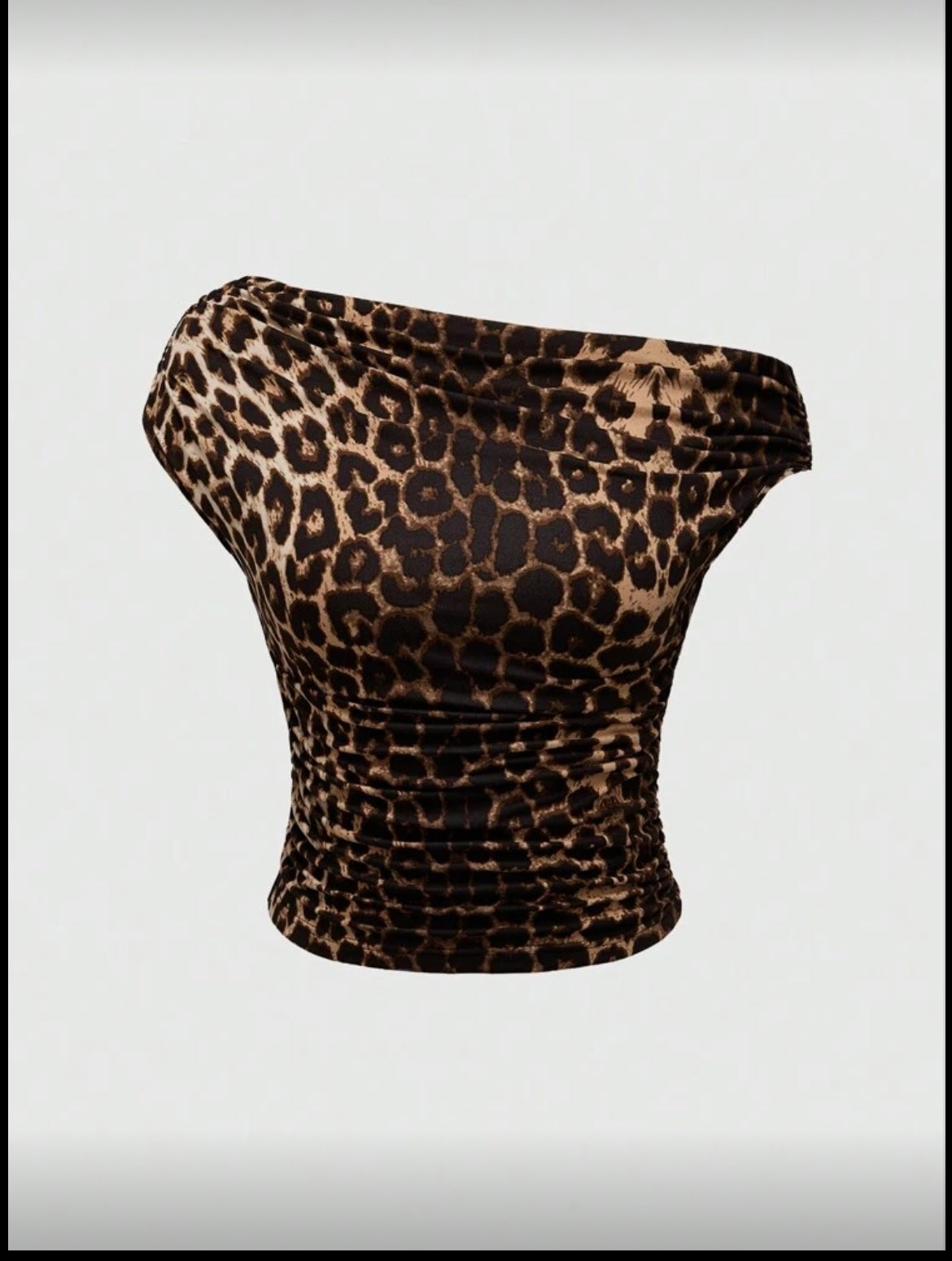 Sleeveless crop top