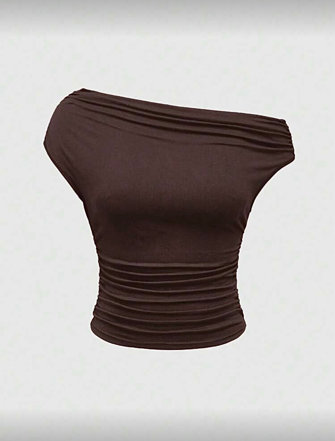 Sleeveless crop top