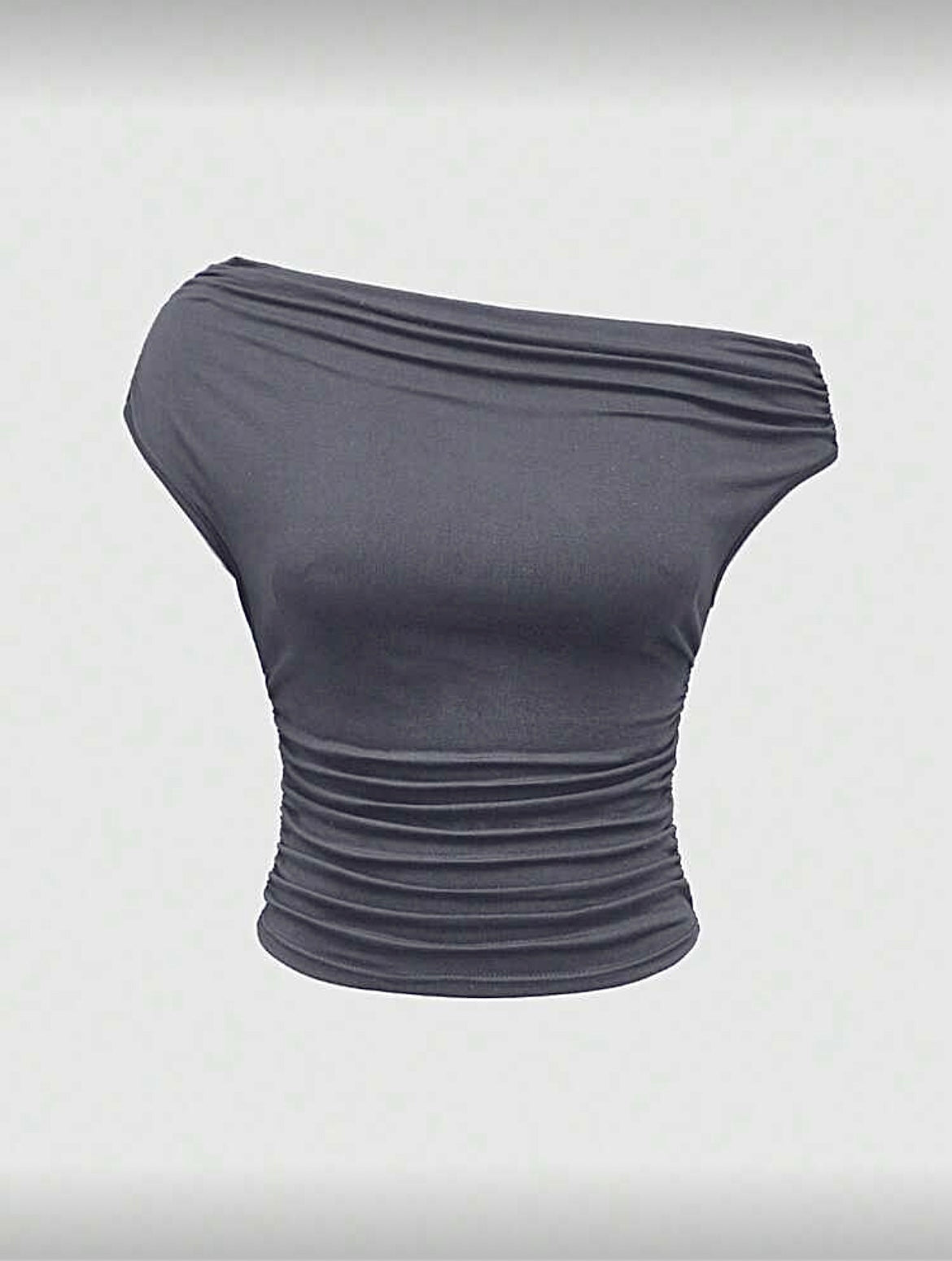 Sleeveless crop top