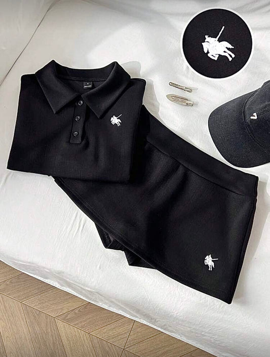 Women’s 2 piece pollo collar set