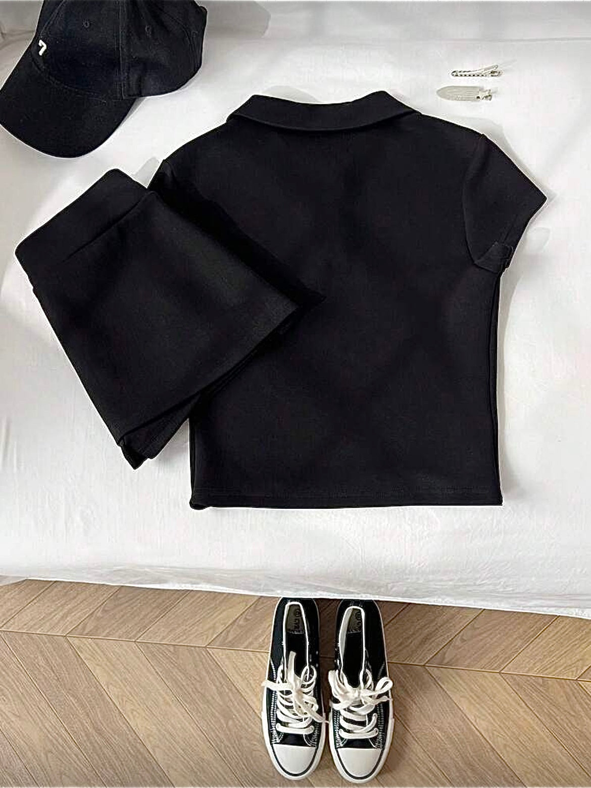 Women’s 2 piece pollo collar set